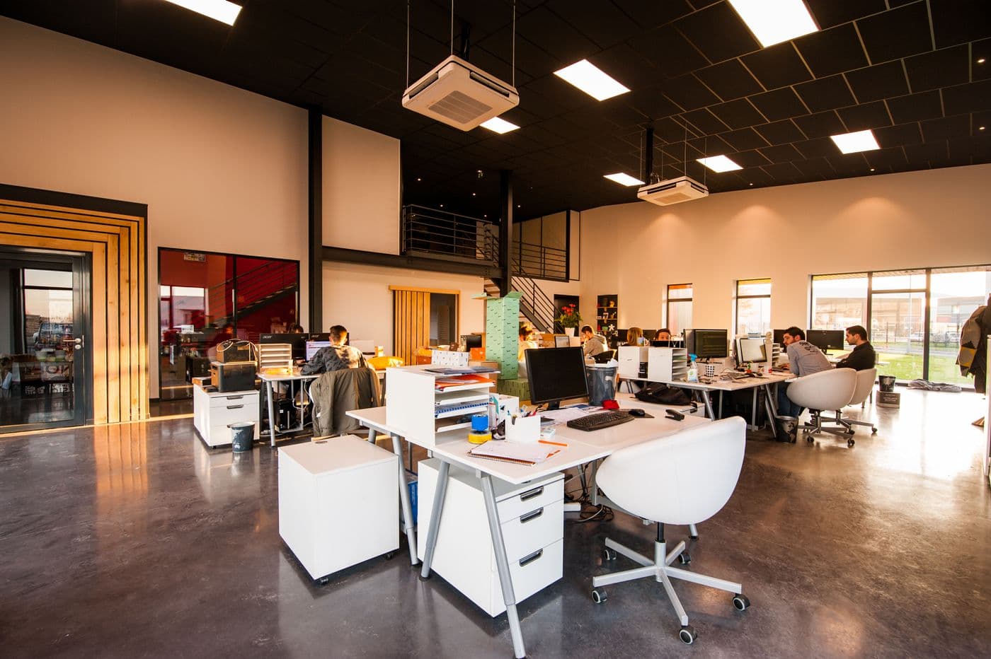 Professional office environment protected from mold and moisture issues